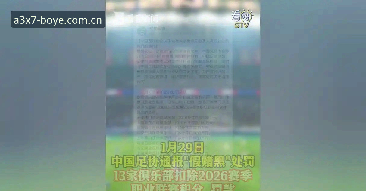 中国足球禁足风暴深度评测：博业专业竞技平台带你透视65人处罚背后的行业震荡